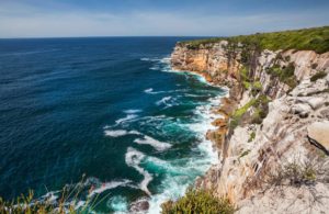 photo of the coastal cliffs of the Royal National Park