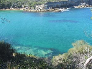 picture of lagoon in Wattamolla beach